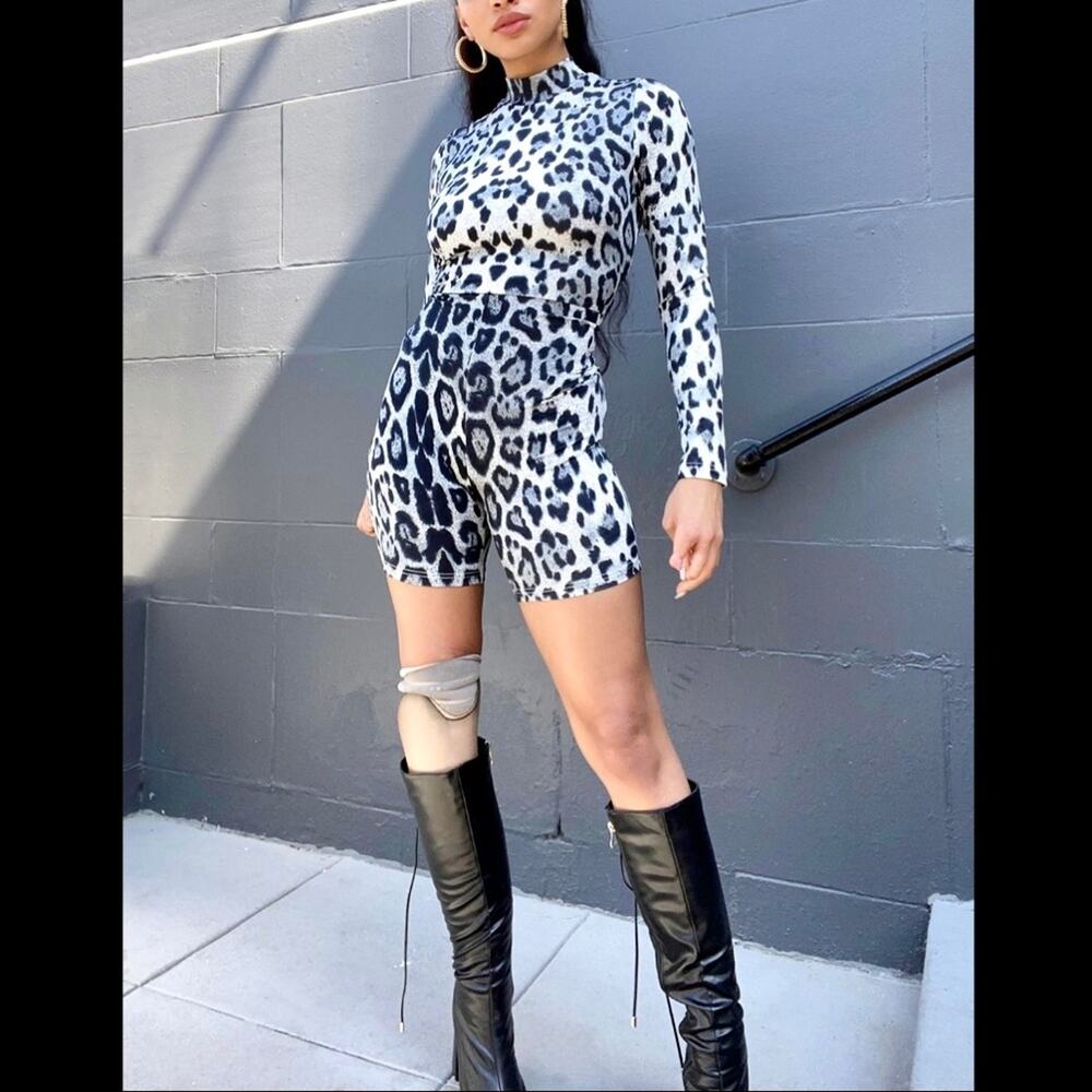 Dream Bandits Australia Leopard Print Unitard